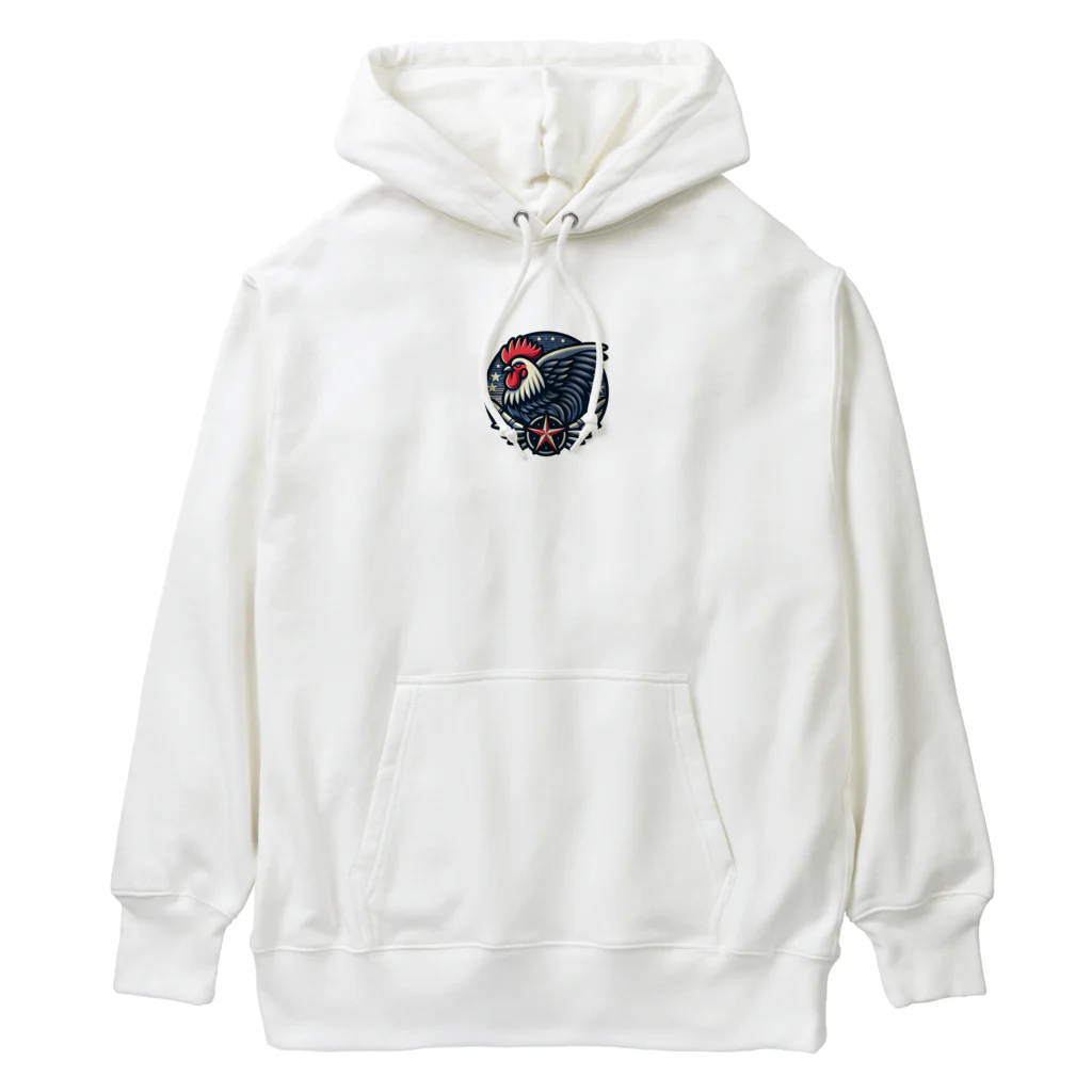 Sergeant-CluckのSecond Airborne Corps：第二空挺部隊 Heavyweight Hoodie