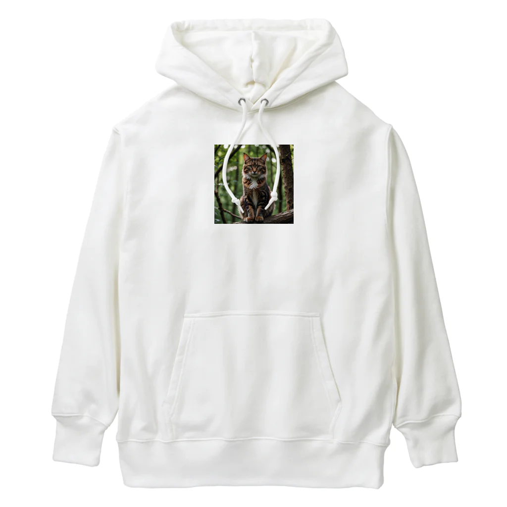 Shigeto Galaxy2hbの森の猫 Heavyweight Hoodie