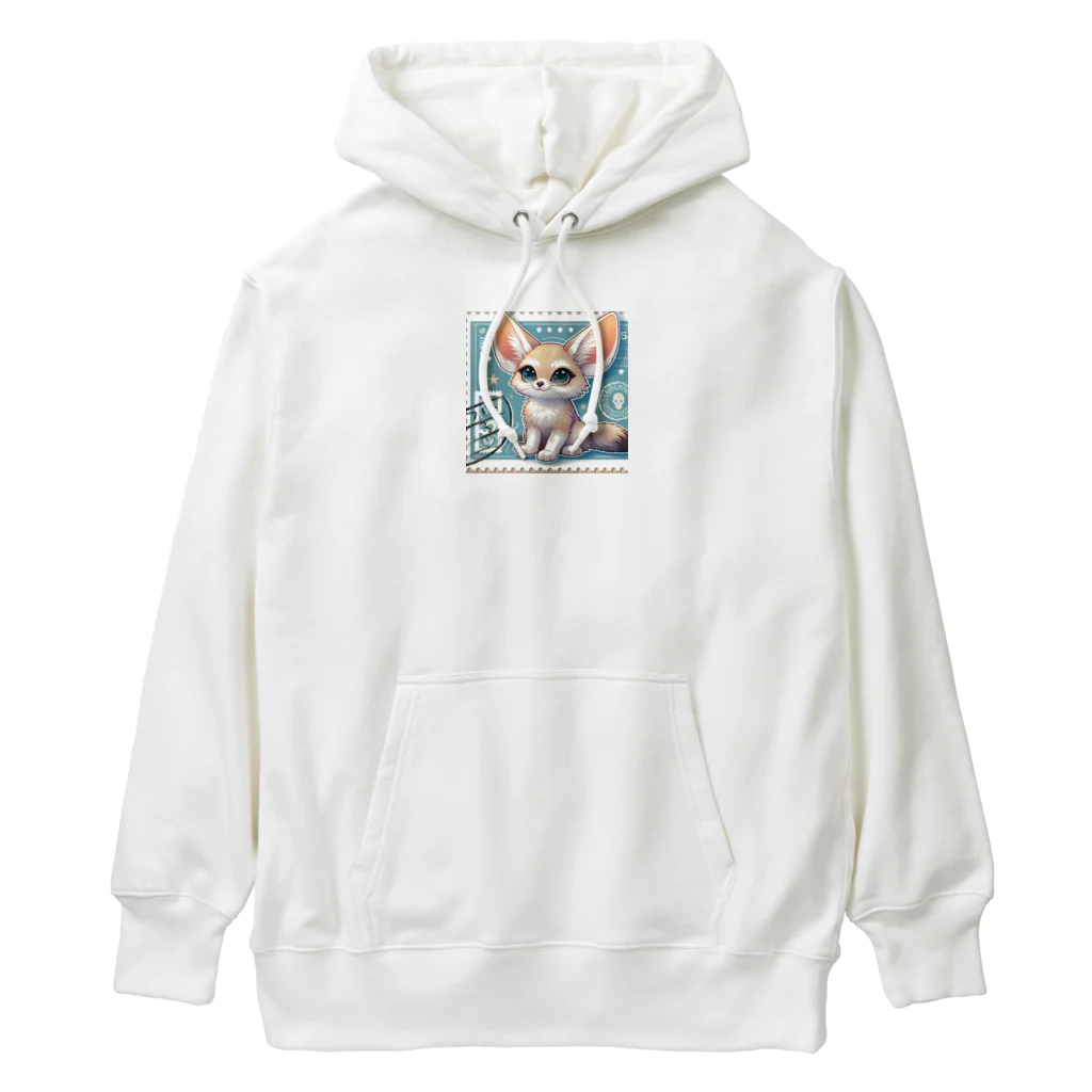 ゆうちゃんNFTいいねの耳長が可愛いフェネックちゃん4 Heavyweight Hoodie