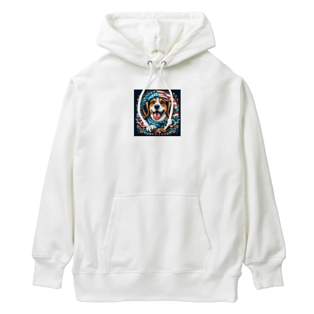 a.t.storeのアメリカンな犬 Heavyweight Hoodie