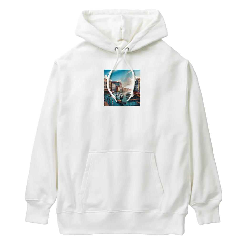 Pixel Art Goodsのヴェネチア（pixel art） Heavyweight Hoodie