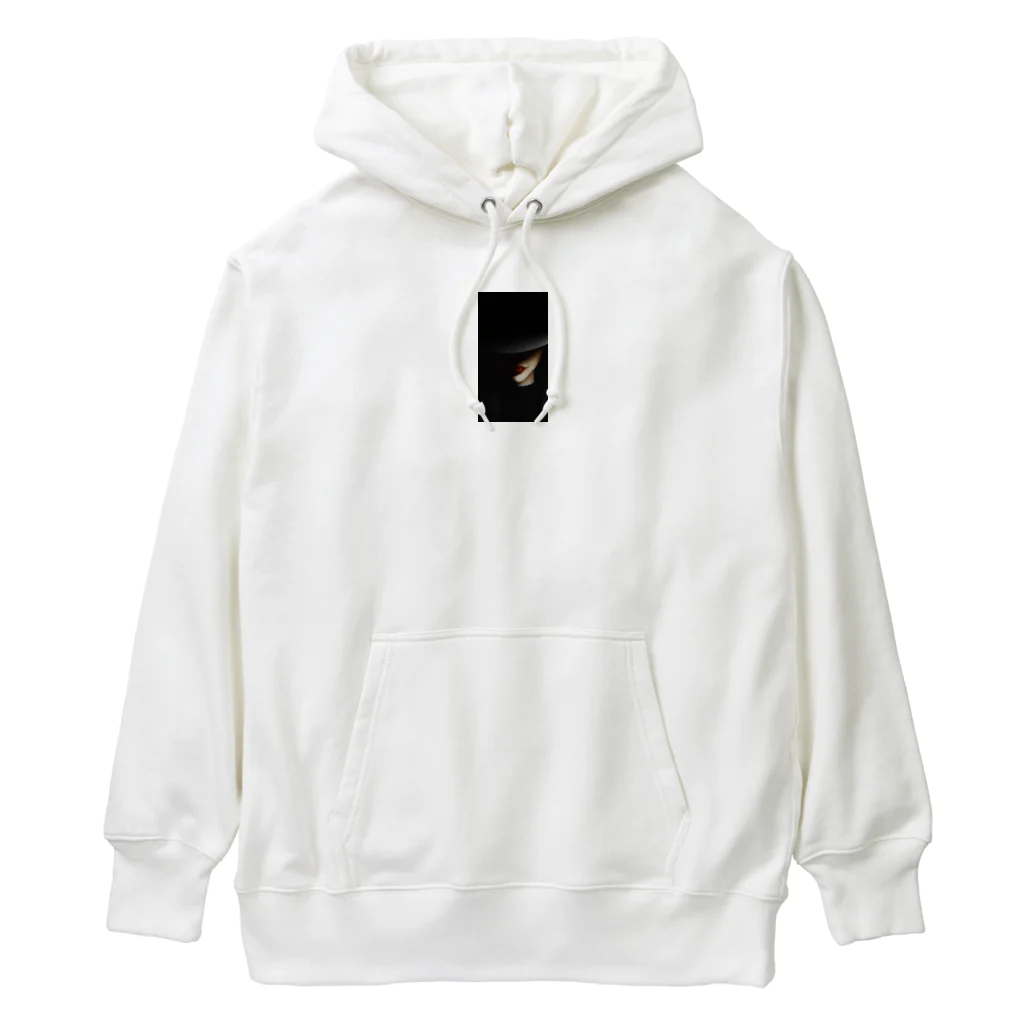 ニゴ猫　shopのlady red Heavyweight Hoodie