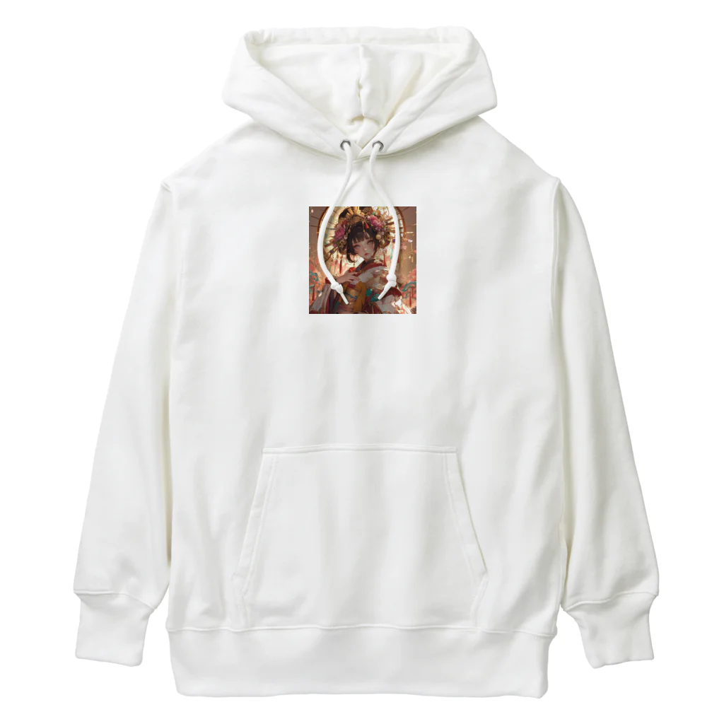 AQUAMETAVERSEの桜の庭園に咲く、黄金の姫君 Marsa 106 Heavyweight Hoodie