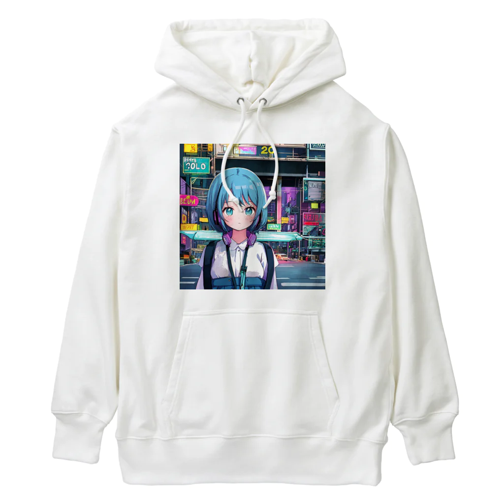 kotoha416 Music OFFICIAL GOODSのAozuki│アオヅキ Heavyweight Hoodie