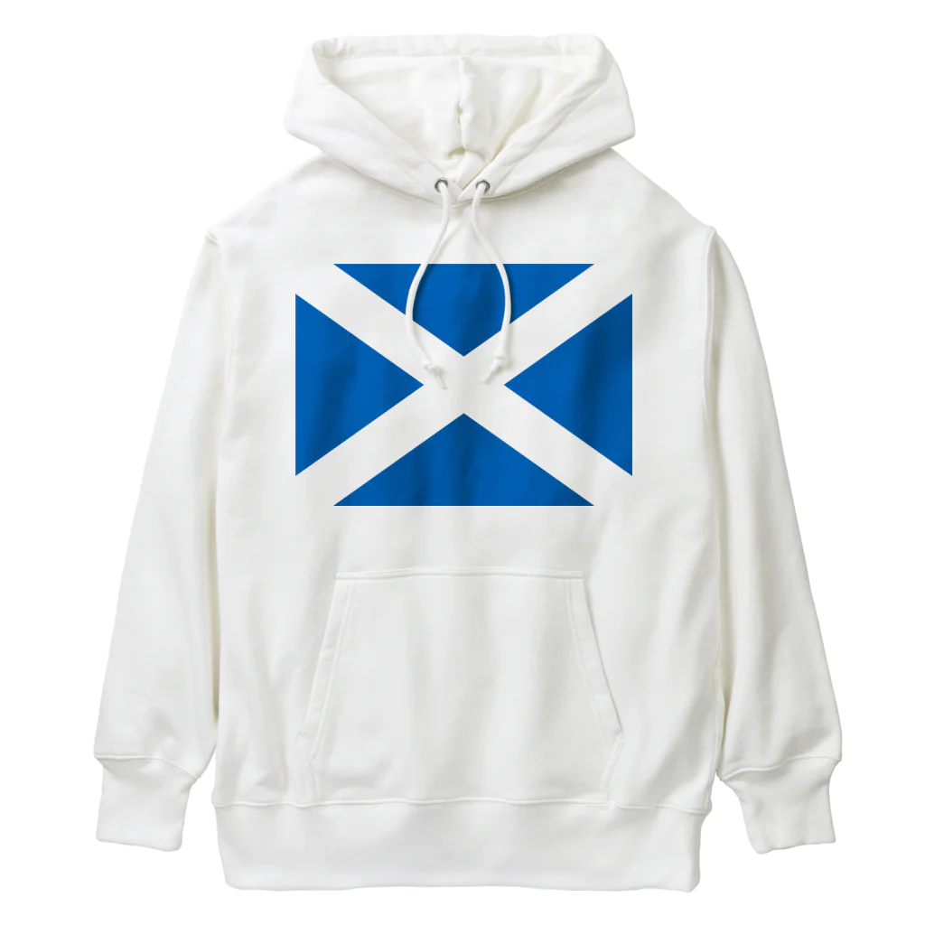 お絵かき屋さんのスコットランドの国旗 Heavyweight Hoodie