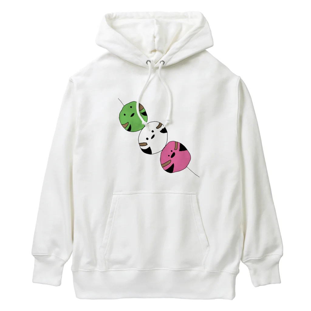 holly_birdsの【ばーず】シマエナガ団子 Heavyweight Hoodie