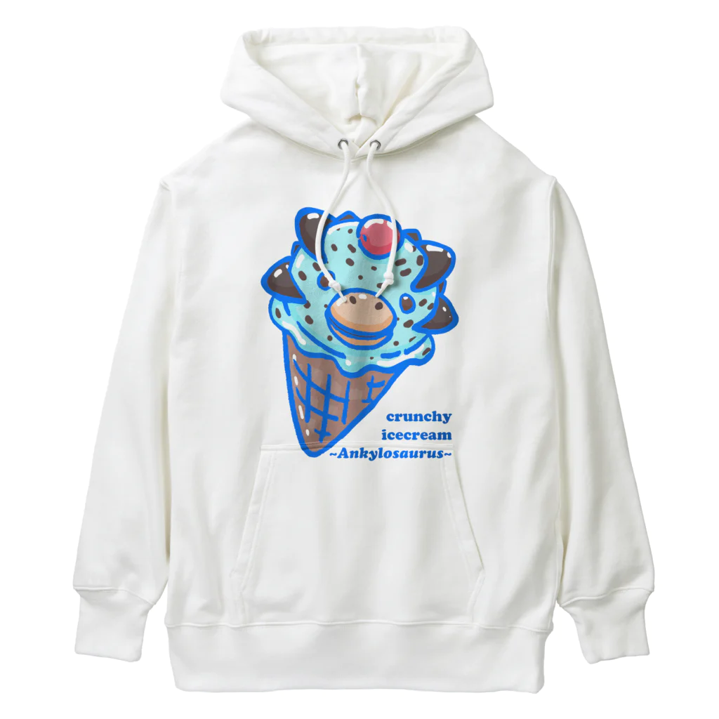 segasworksの恐竜アイスクリーム〜ザクザクアンキロサウルス〜 Heavyweight Hoodie