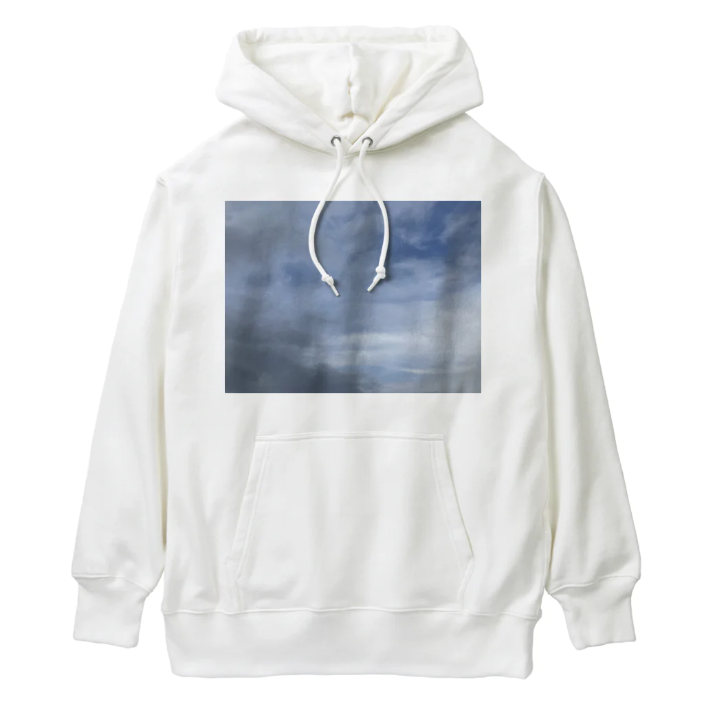 そらの4月16日　吹き荒れる風と雲 Heavyweight Hoodie