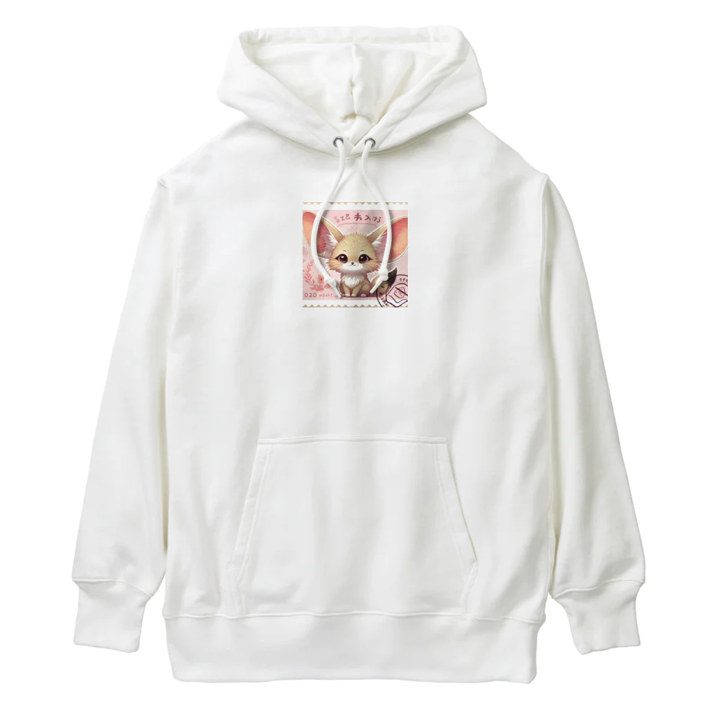 ゆうちゃんNFTいいねの耳長が可愛いフェネックちゃん13 Heavyweight Hoodie