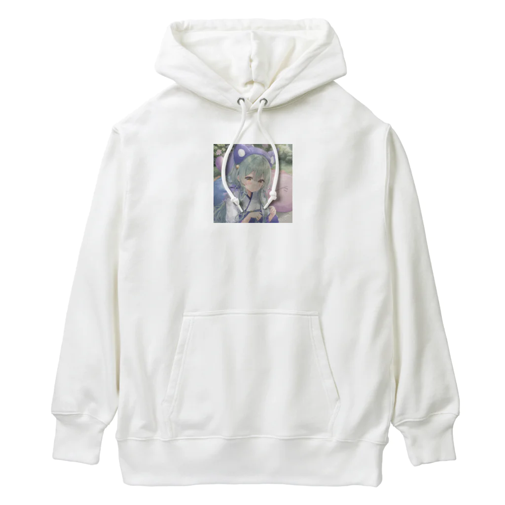 いよさんの楓ちゃん (kaede) Heavyweight Hoodie