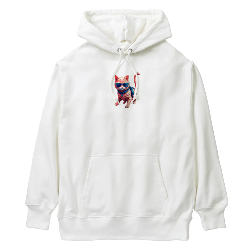 メロンパン猫のイケ猫 Heavyweight Hoodie