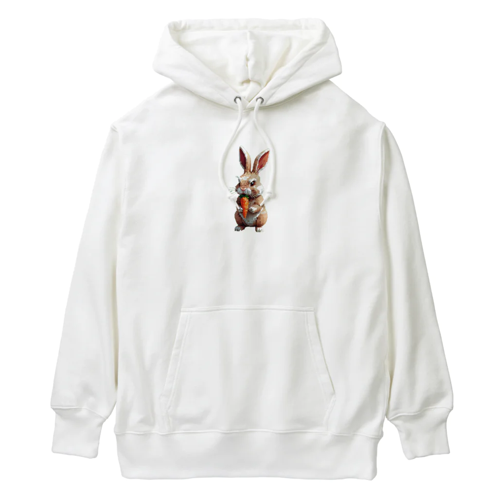 メロンパン猫の人参泥棒うさたん Heavyweight Hoodie