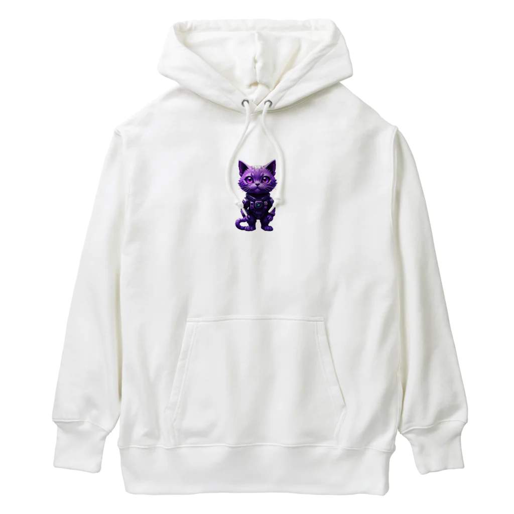 メロンパン猫の宇宙に連れてってくれる猫 Heavyweight Hoodie