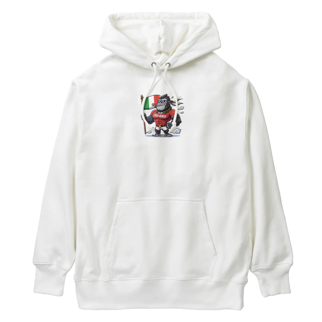 スピリチュアルキャットのゴリラシリーズ Heavyweight Hoodie