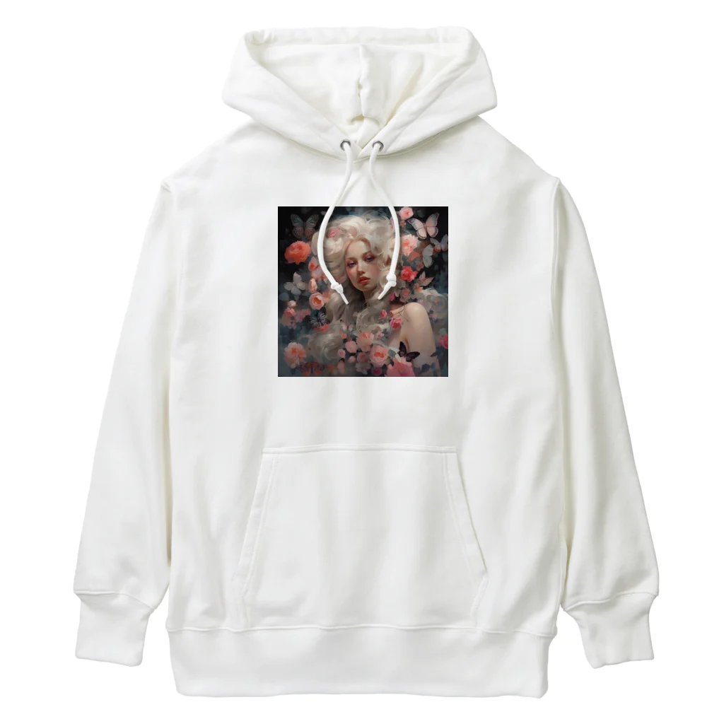 AQUAMETAVERSEの花と美女　なでしこ1478 Heavyweight Hoodie