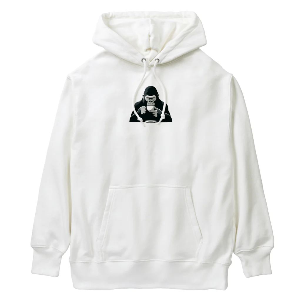 K'ramaのカフェゴリラ Heavyweight Hoodie