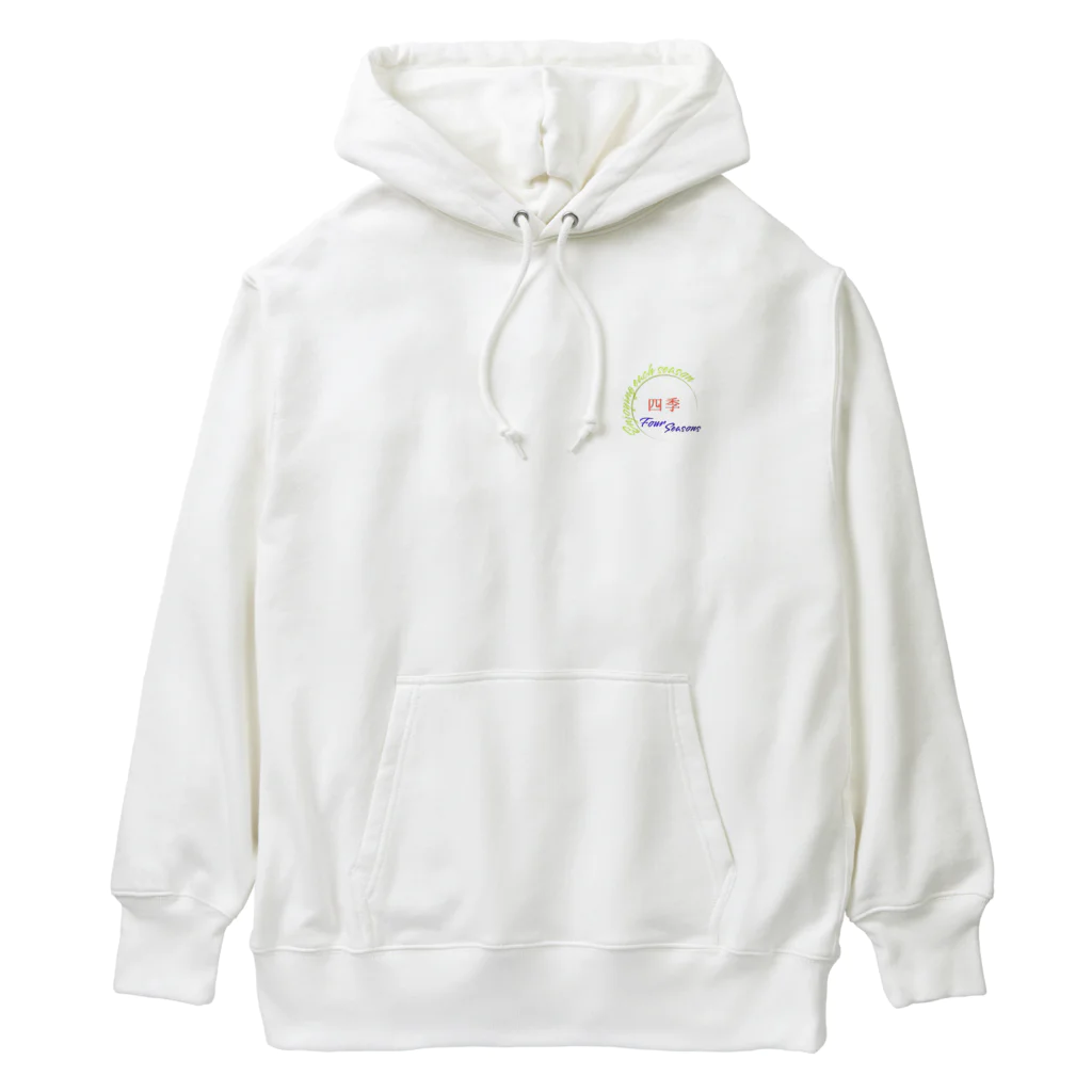 夜桜-四季の四季 Heavyweight Hoodie