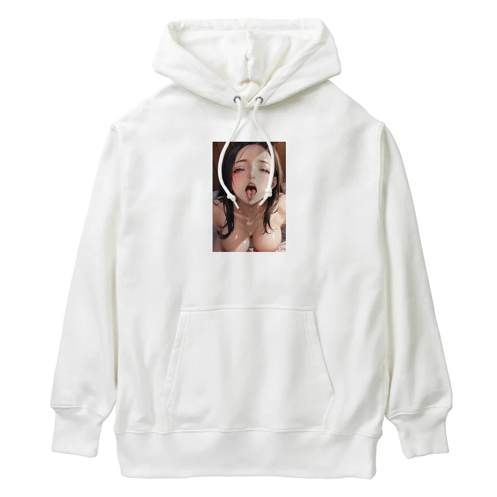 美少女学院の黒髪美少女　美鈴ちゃん４ Heavyweight Hoodie