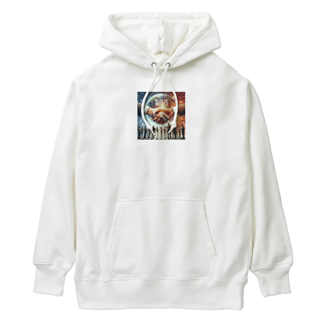 Qten369の愛は地球を救うα Heavyweight Hoodie