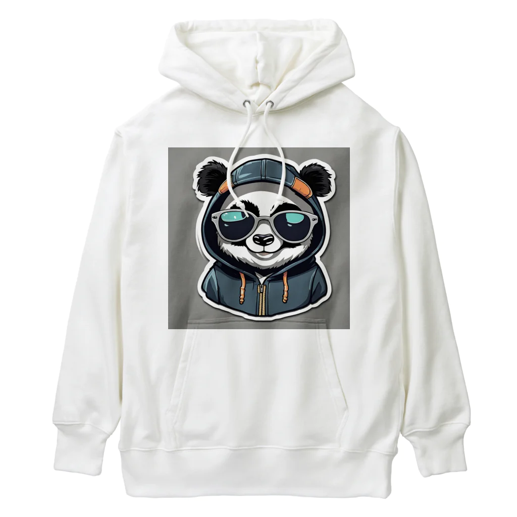 pandownloadのパーカーサングラスのワルパンダ？ Heavyweight Hoodie