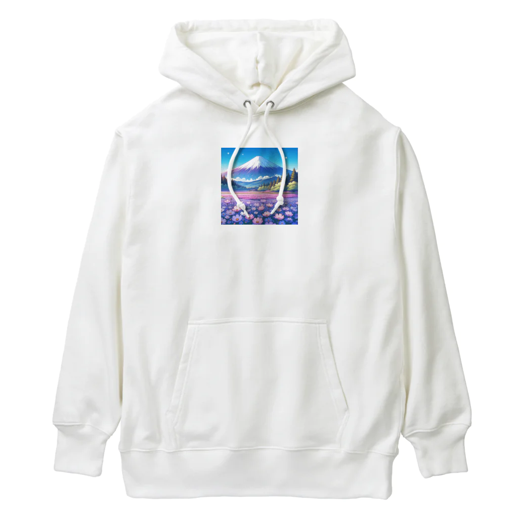 Qten369の日本の美しい風景 Heavyweight Hoodie