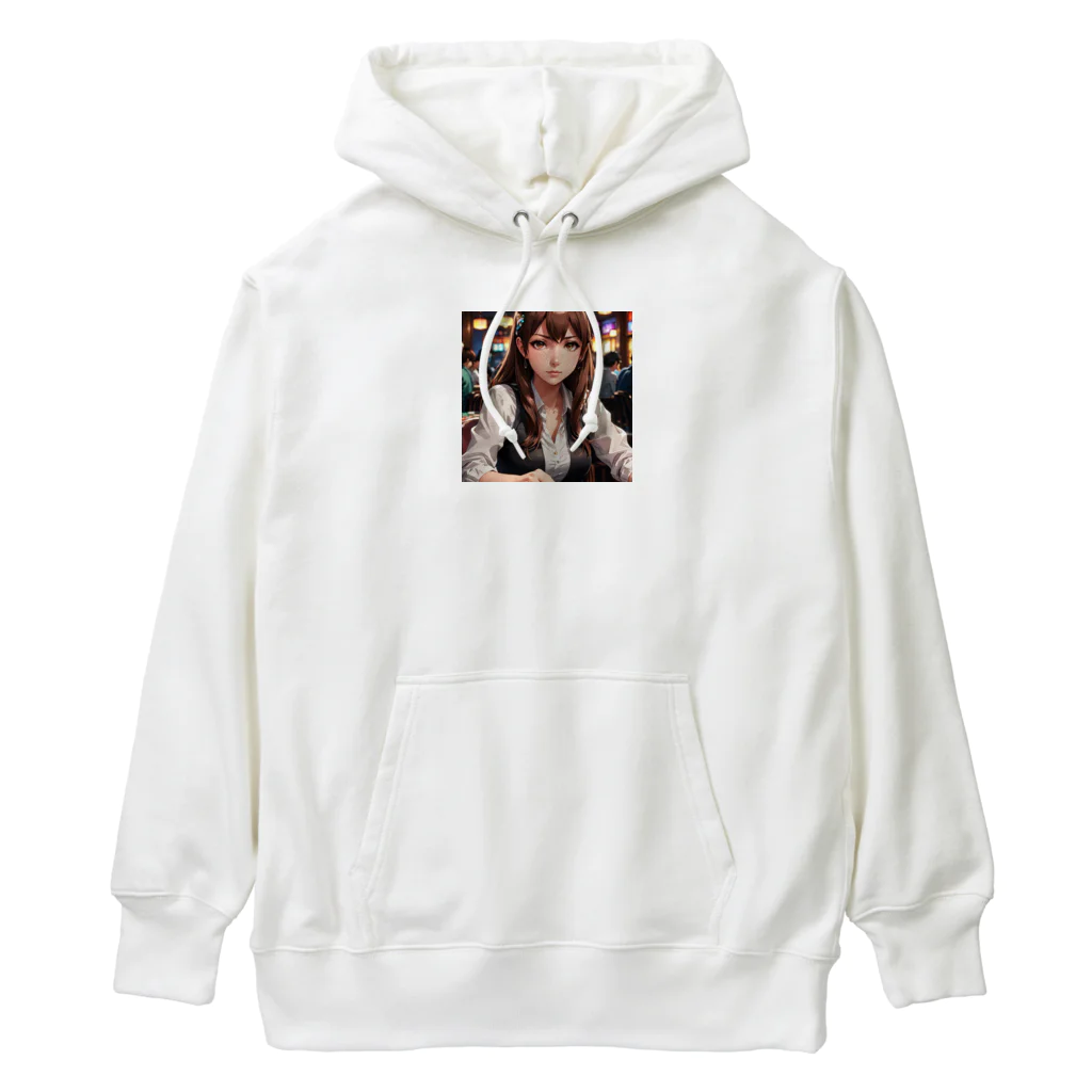 WWWmaのポーカー美少女さや Heavyweight Hoodie