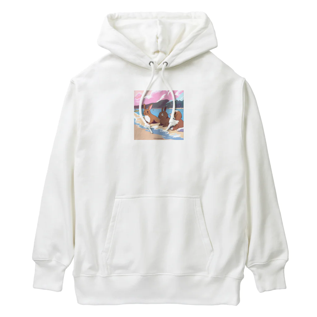 Chama's shopのビーチアニマル Heavyweight Hoodie