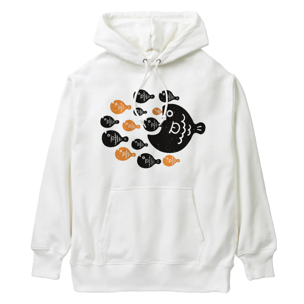 mincruのお魚さんは大家族 Heavyweight Hoodie