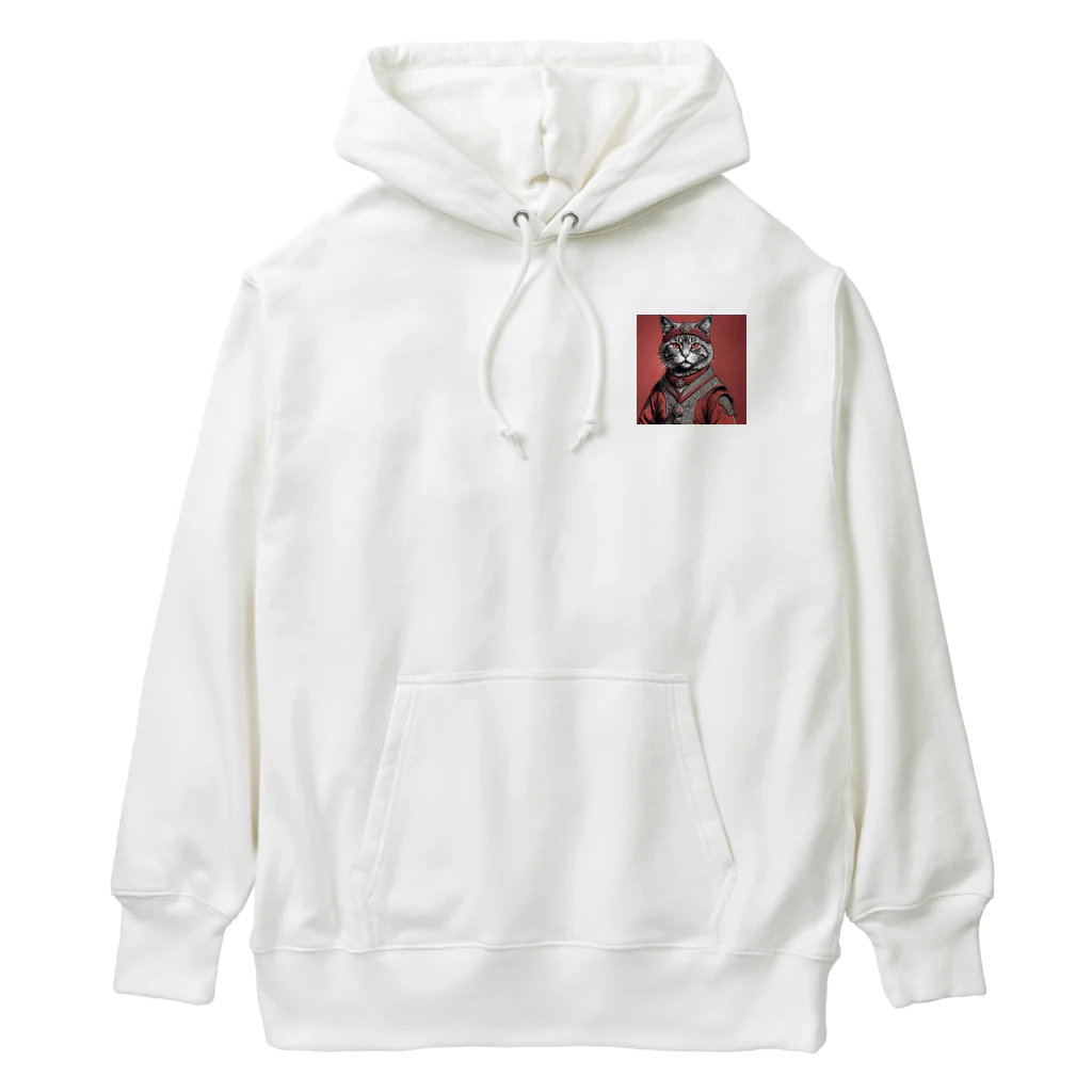 hogarakuの縄文猫 Heavyweight Hoodie