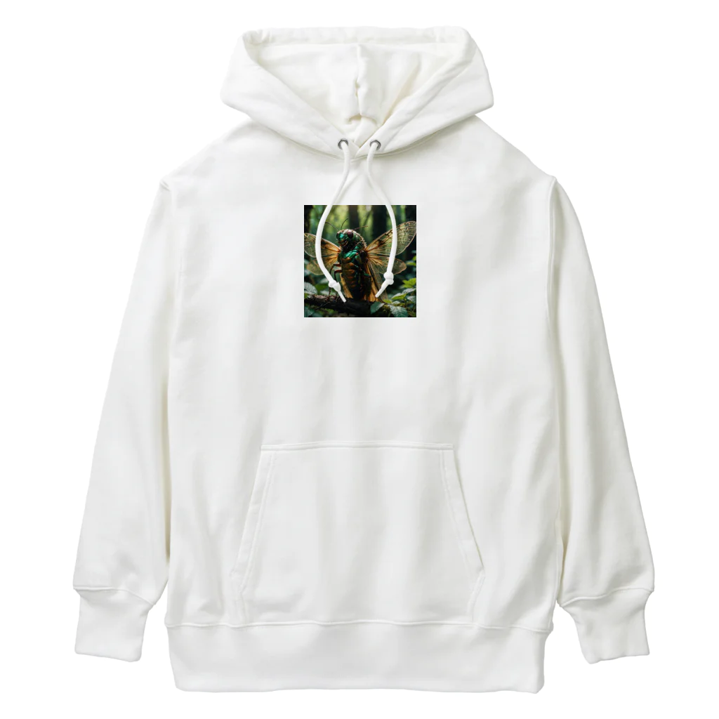 majimeの蝉の幼虫 Heavyweight Hoodie