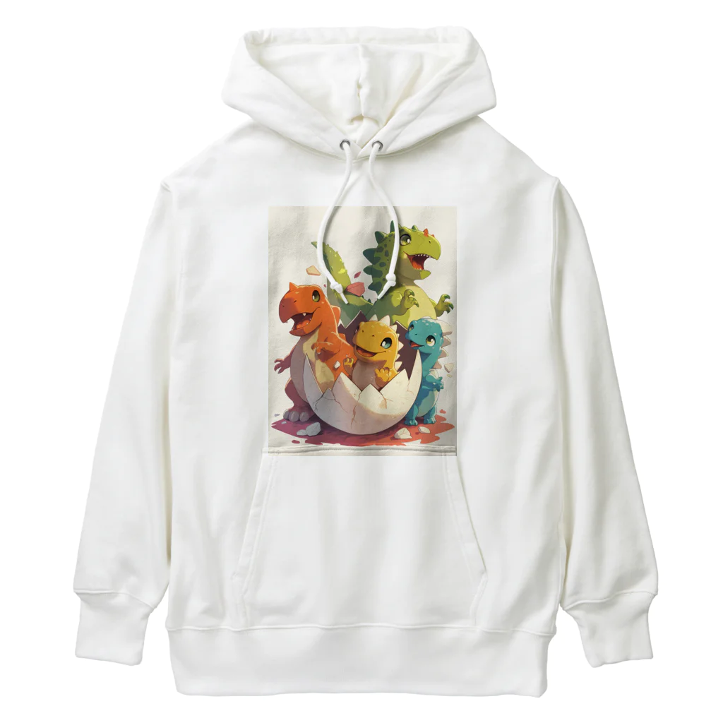 AQUAMETAVERSEの恐竜の誕生喜び　なでしこ1478 Heavyweight Hoodie