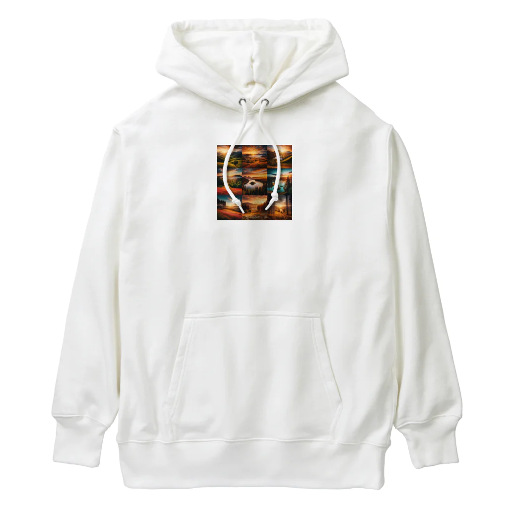 株式会社チュンスターの夕焼け小焼け Heavyweight Hoodie