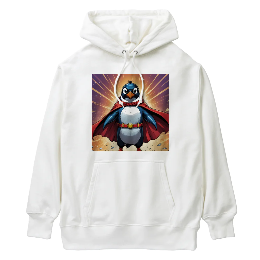 pen.のペンギンのヒーロー登場！ Heavyweight Hoodie