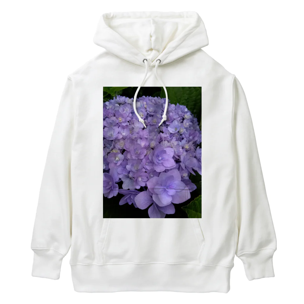 yurisacinの紫陽花（紫） Heavyweight Hoodie