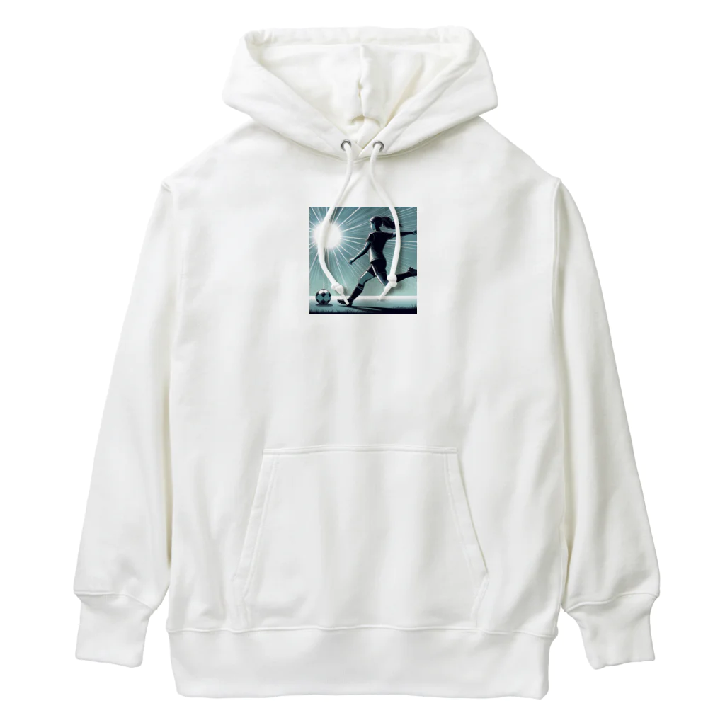 GUNSUNのサッカー少女 Heavyweight Hoodie