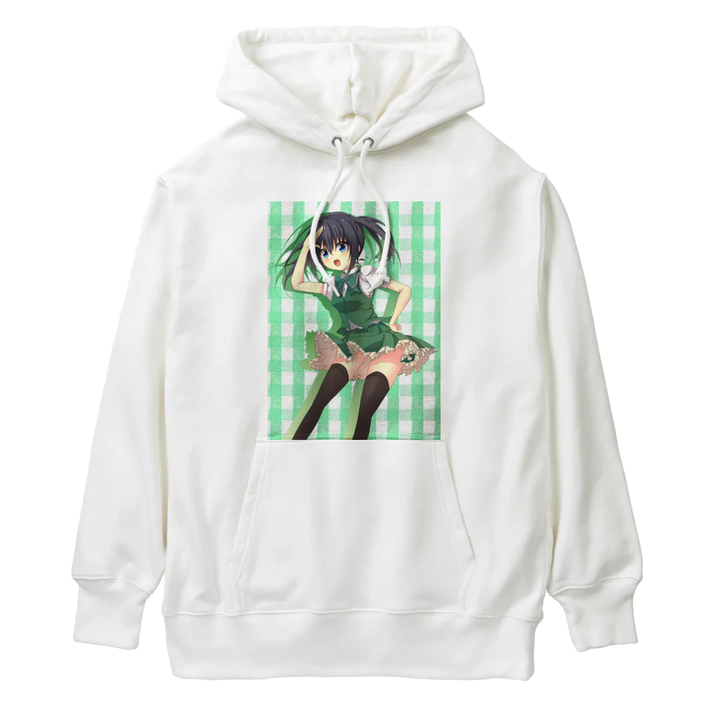 のだまクリエイターズらぼの緑ちゃん Heavyweight Hoodie