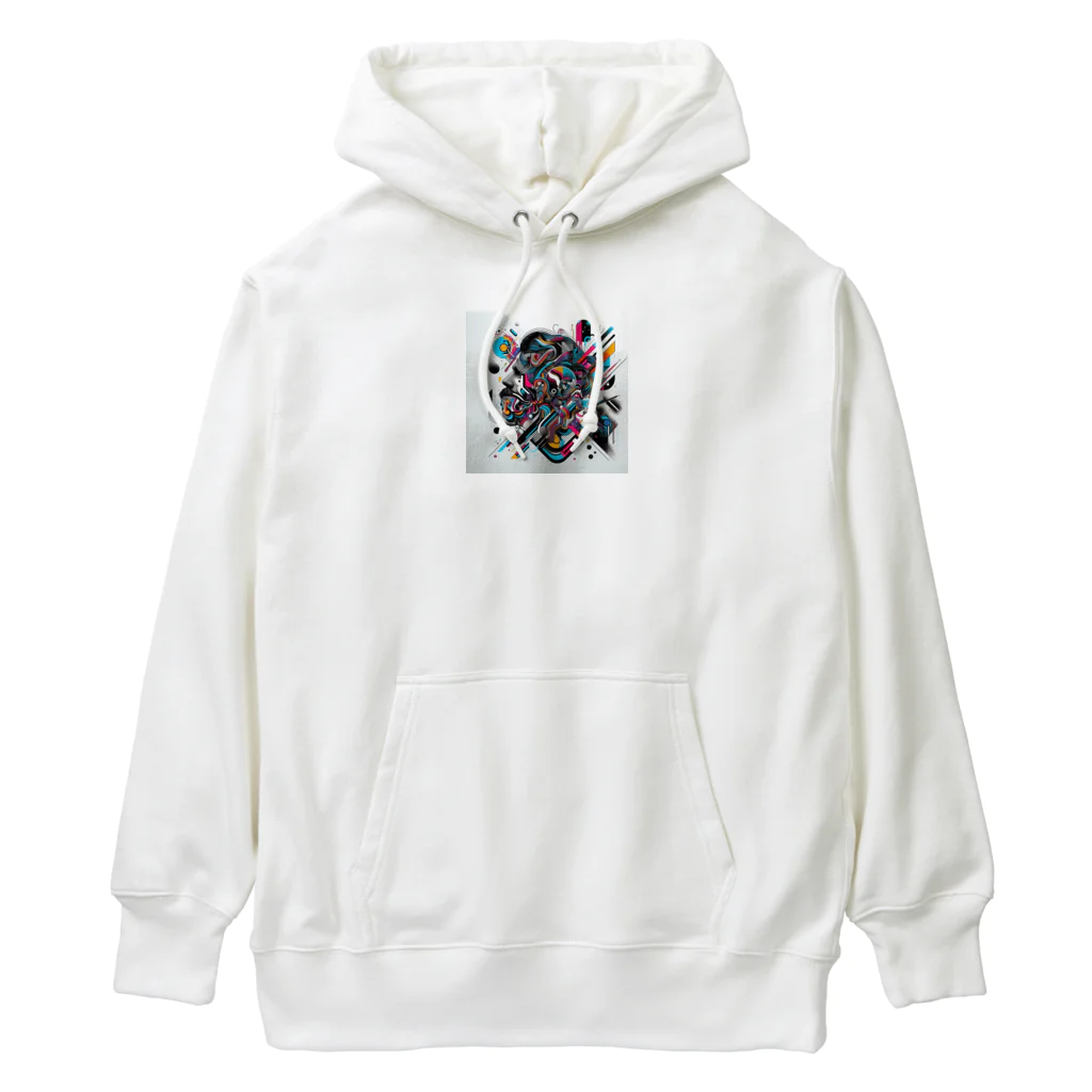 のだまクリエイターズらぼの近未来アート Heavyweight Hoodie