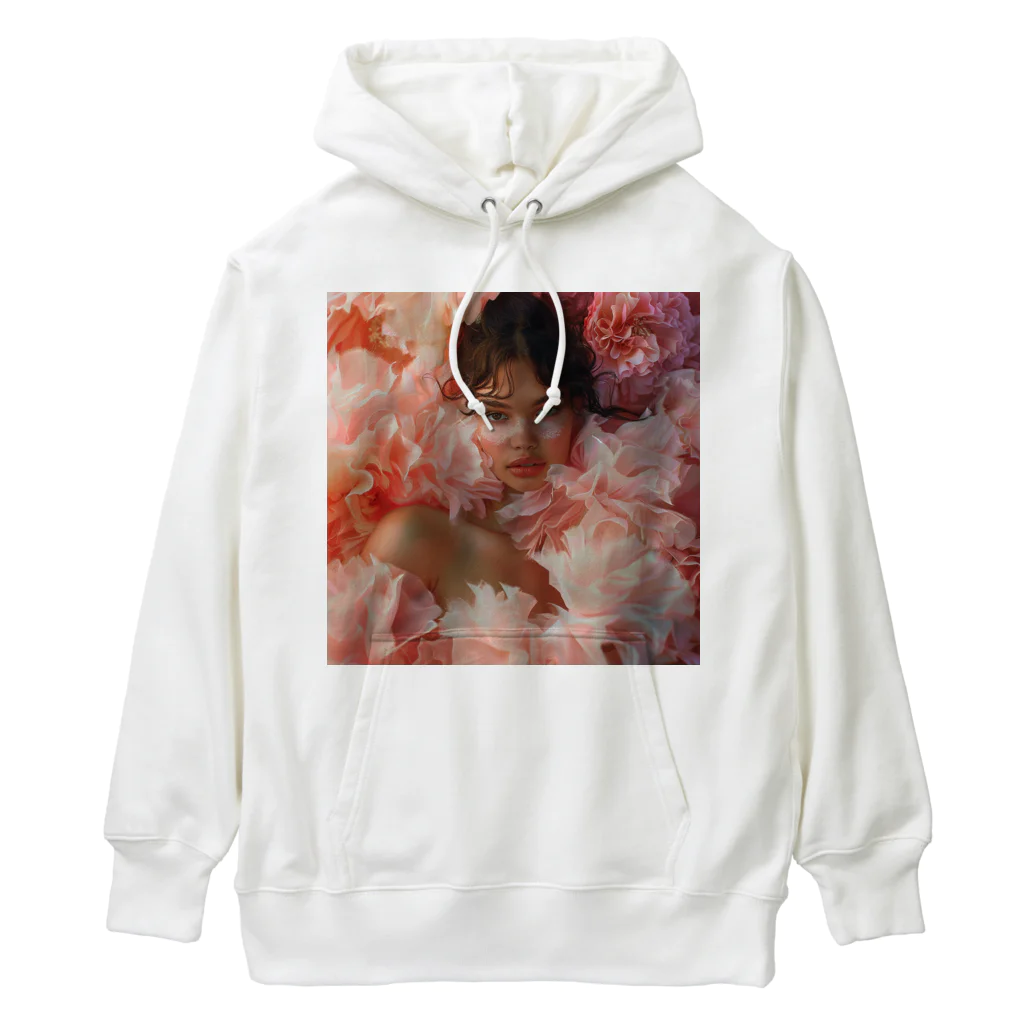 AQUAMETAVERSEのフェイスアート　Tomoe bb 2712 Heavyweight Hoodie