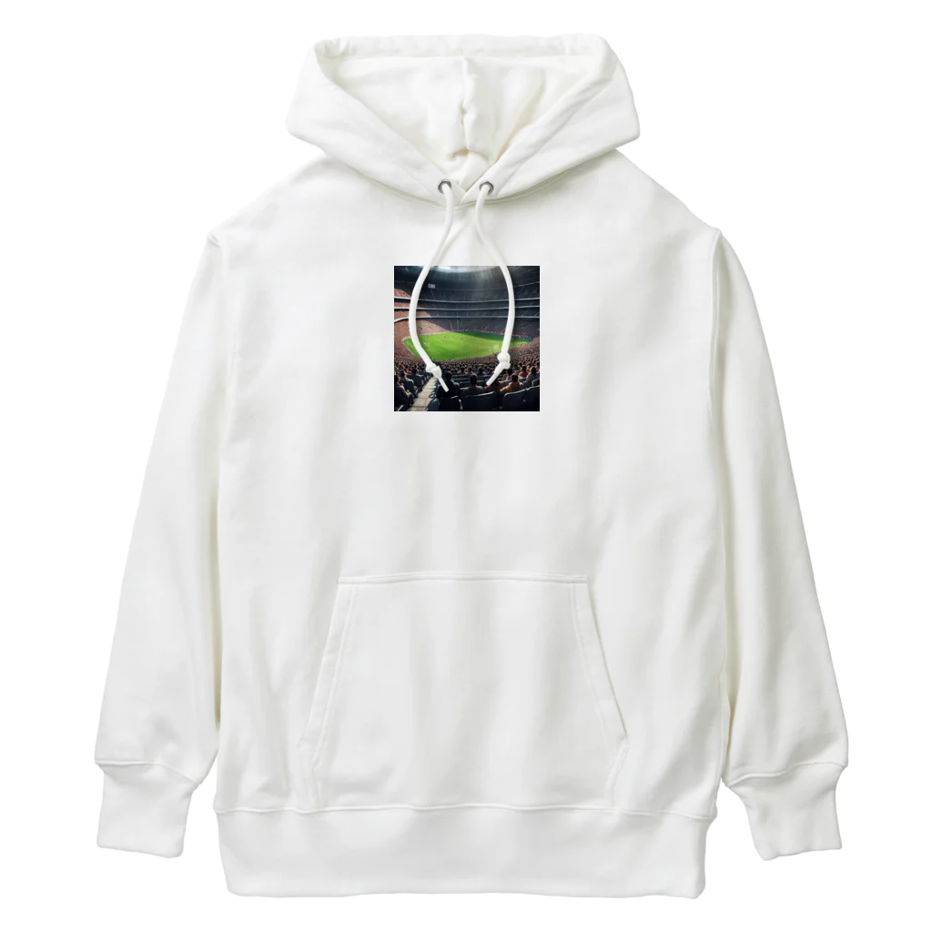 ツッキー★の満員のスタジアム Heavyweight Hoodie