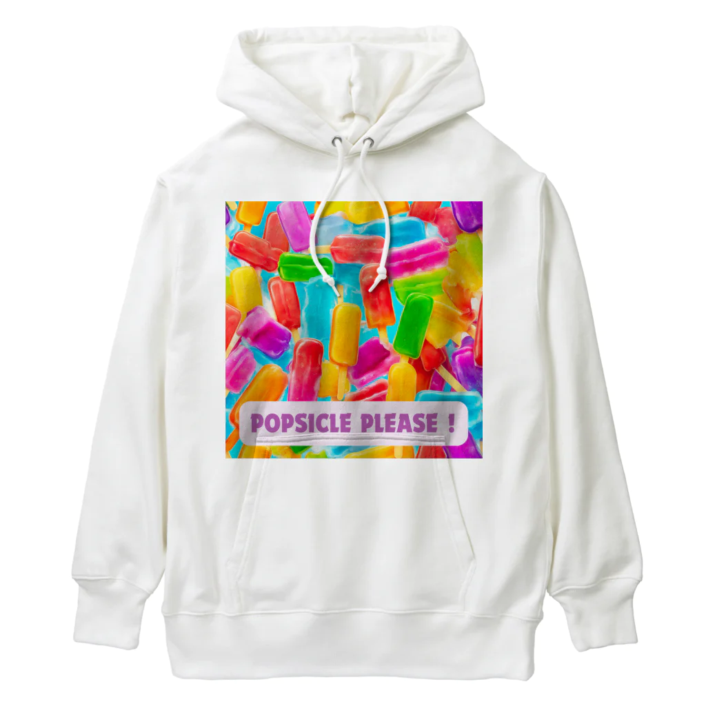 Hot chocolateのカラフルなアイスキャンディー Heavyweight Hoodie