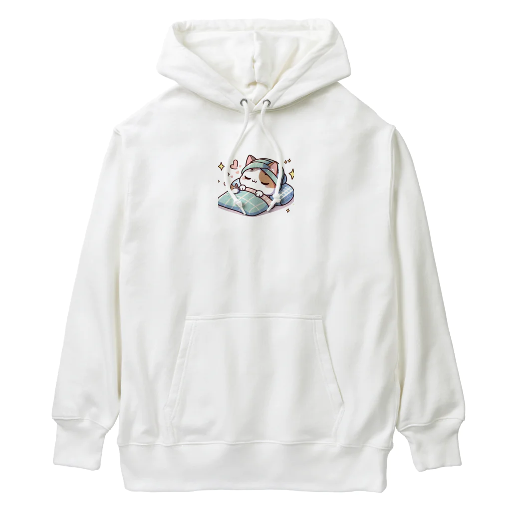 りのショップのゆるかわネコグッズ Heavyweight Hoodie