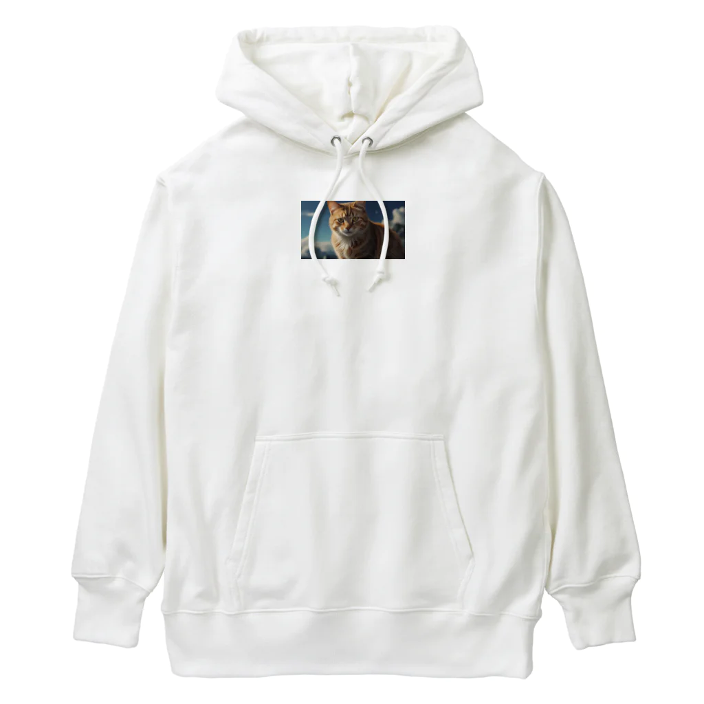 ADOのこちらを見つめる猫 Heavyweight Hoodie