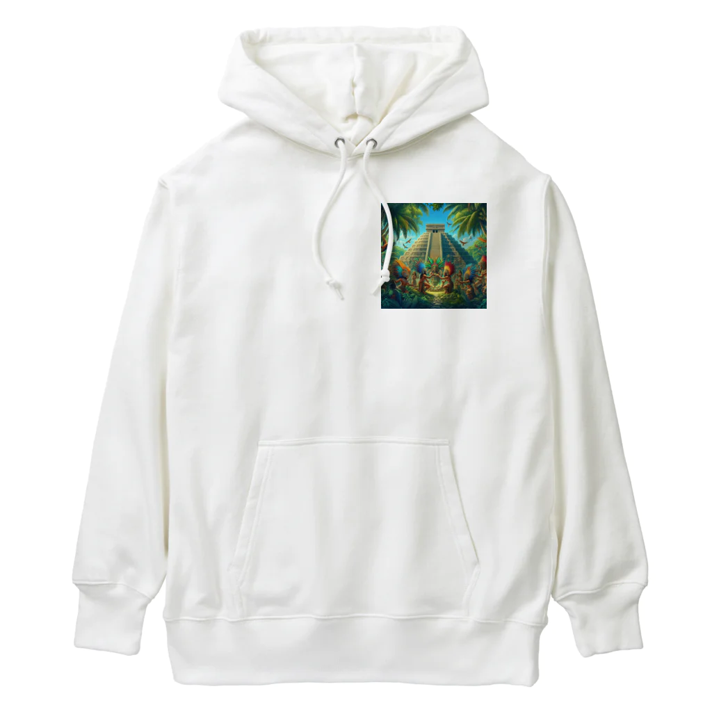 うりこみ屋のマヤの人々 Heavyweight Hoodie