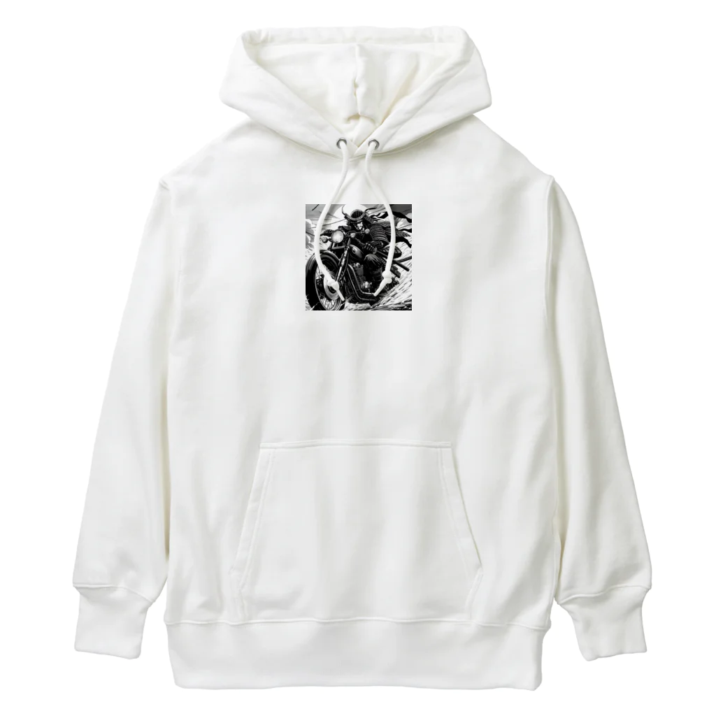 namidamakiのライダー侍 Heavyweight Hoodie