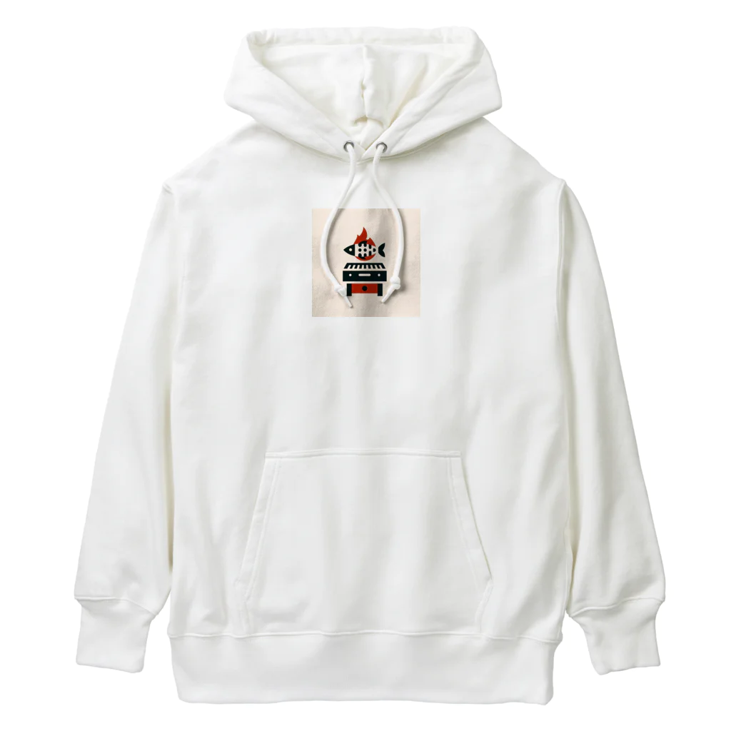 agariiのFlameFish Grille Heavyweight Hoodie