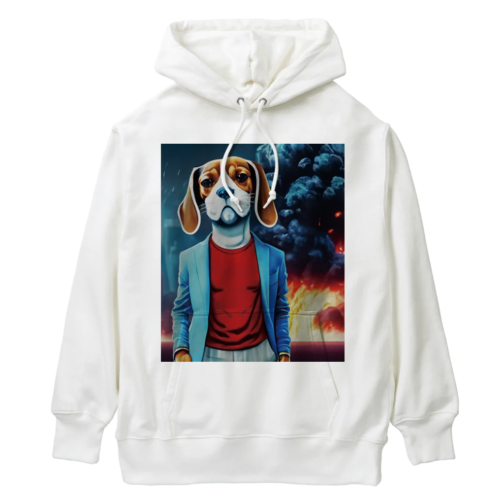 マルワーク S.Z.R.のCITY HUNTING DOG Heavyweight Hoodie