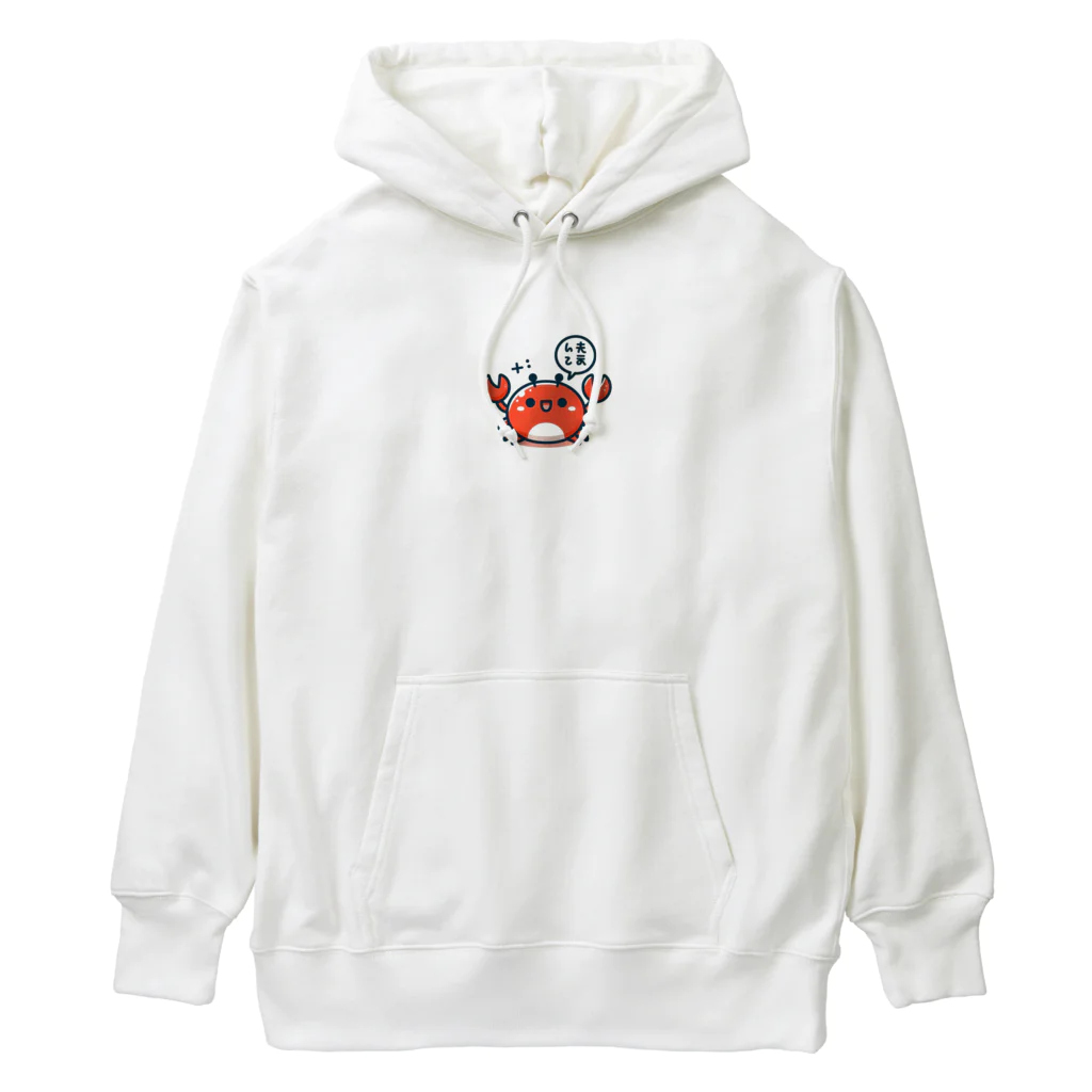 melka55のカニ Heavyweight Hoodie