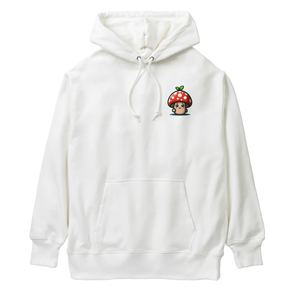 かわいいキノコくん🍄のかわいいキノコくん🍄 Heavyweight Hoodie