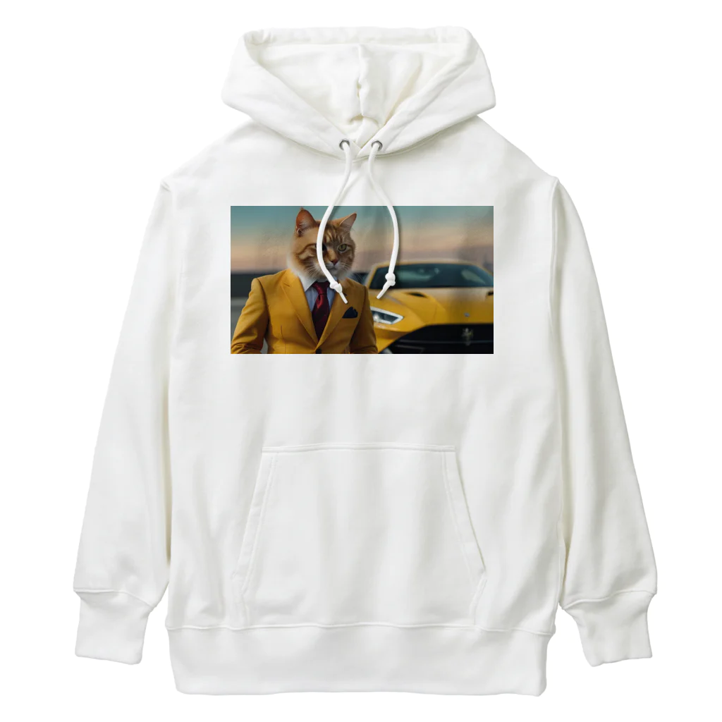 ADOの大富豪の猫 Heavyweight Hoodie