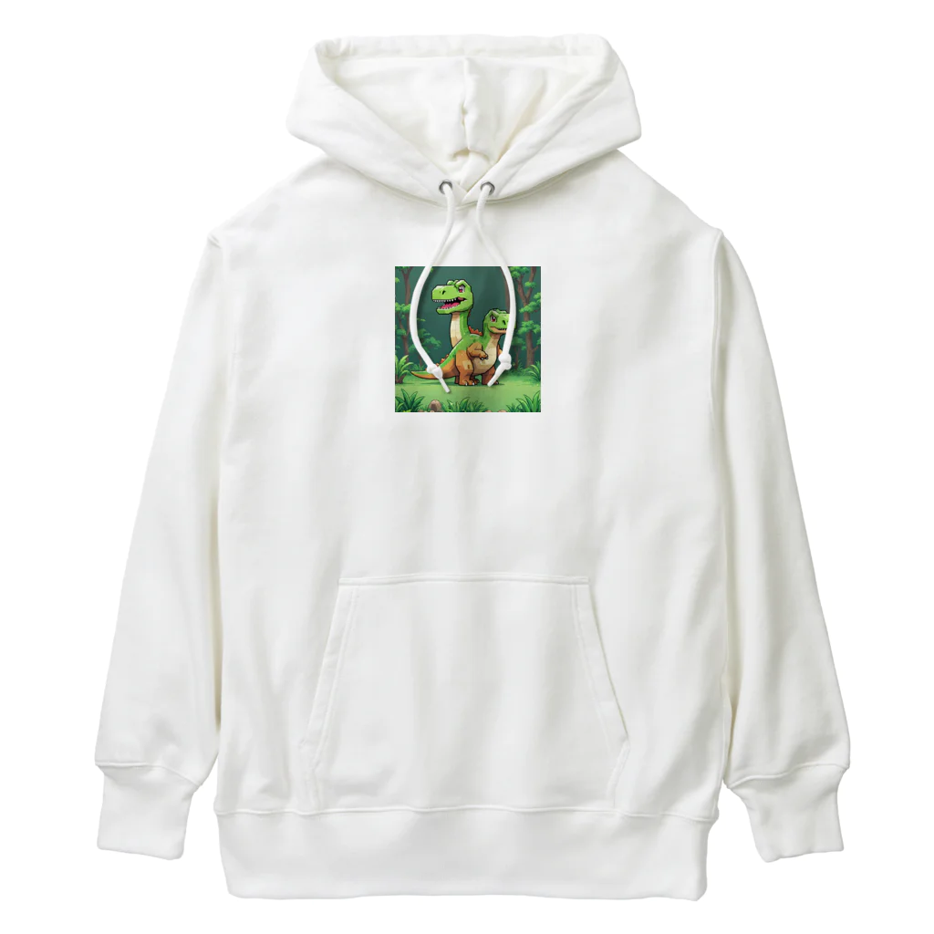 OTIRUBUTUBUTUのいきわかれ恐竜 Heavyweight Hoodie